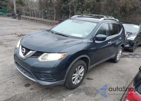 2016 Nissan Rogue Sv from USA, damaged, VIN KNMAT2MV3GP647250